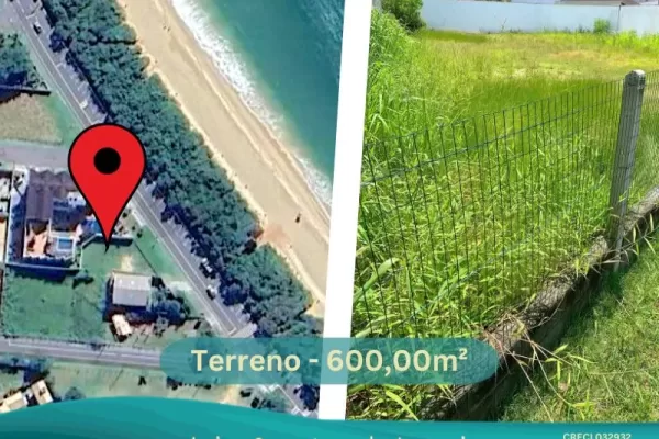 Terreno 600m² à Beira-Mar na Praia de Taquaras, Balneário Camboriú – Construa seu paraíso à beira-mar agora!